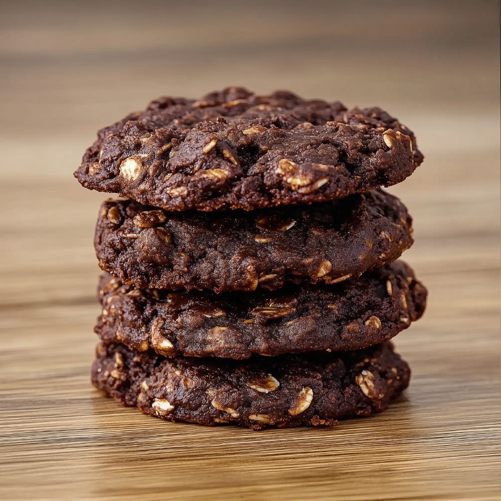 Biscuits à l’Avoine, Chocolat et Tahini